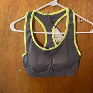Racer back sports bra